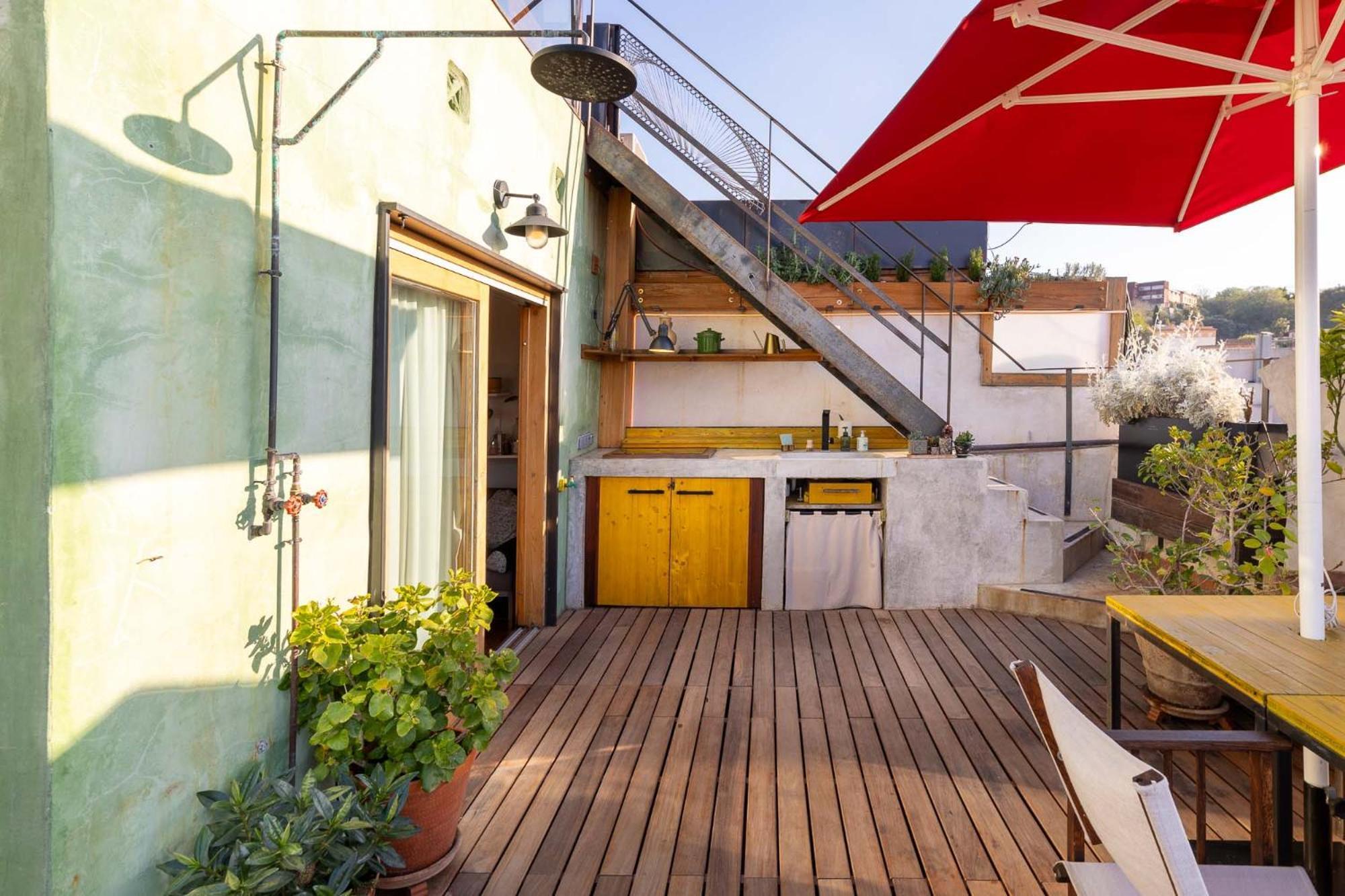 With Terrace Views Of Bcn Barcelona