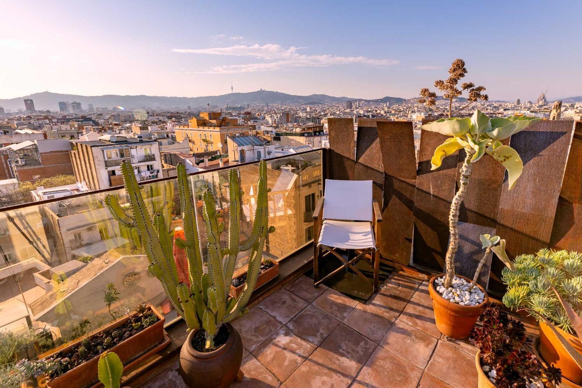 With Terrace Views Of Bcn
